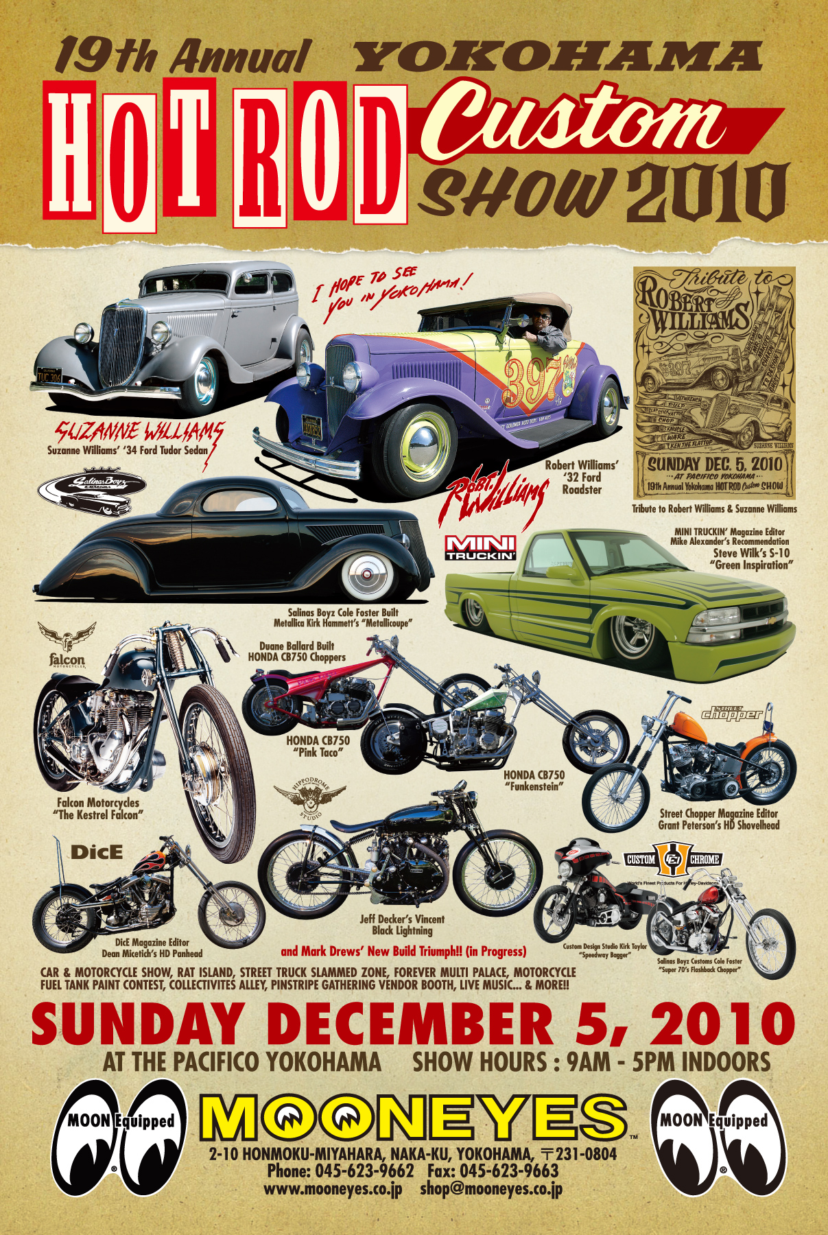 Hot Rod Custom Show 2010 | MOONEYES Japan Official Website