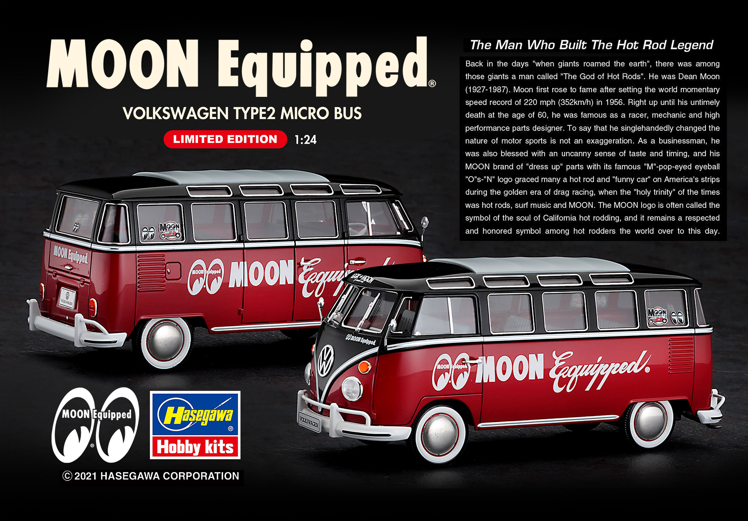 週刊 「1/24 MOON Equipped VW Type2 を作る」#02 – Pan-スミの 