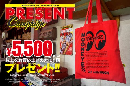 MOONEYES Eco Tote Bag PRESENT Campaign