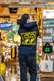 【Area-1 LIMITED/Are-1限定】MOONEYES 40th Anniv. Square Logo Zip Hoodie